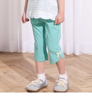裾フレア7分丈ストレッチツイルパンツ(80~130cm)