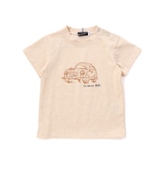 クラシックカースケッチ杢天竺半袖Tシャツ(80~100cm)