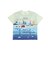 日本風景プリント天竺半袖Tシャツ(80~130cm)