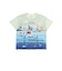 日本風景プリント天竺半袖Tシャツ(80~130cm)