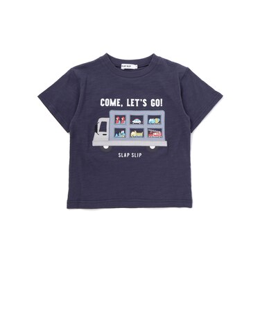 窓からいっぱいパッチ半袖Tシャツ(80~130cm)