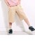 【接触冷感/お揃い】無地+総柄5.5分丈パンツ(80~130cm)