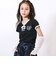 レースアップTシャツ＆レースアームカバーセット(110~150cm)