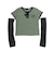 レースアップTシャツ＆レースアームカバーセット(110~150cm)