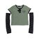 レースアップTシャツ＆レースアームカバーセット(110~150cm)