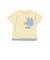 デニムポケット付き電車恐竜刺しゅうレイヤード半袖Tシャツ(80~130cm)