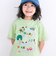【スララク/吸汗速乾/接触冷感/オーガニックコットン】わくわく男の子半袖Tシャツ(80~130cm)