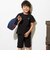 【接触冷感】ヘンリーネックTシャツ＆パンツセット(110~160cm)