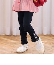 裾モチーフレース付きレギンス(80~130cm)