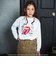 【ザ・ローリング・ストーンズｘNEXCHIC】天竺フロッキープリントTシャツ(110~150cm)