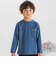 【店舗限定】サッカーバックプリントロングTシャツ(95~160cm)