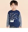 ボーダー切り替え長袖Tシャツ(80~130cm)
