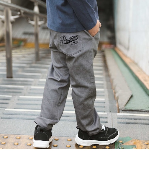 メランジストレッチ ストレートパンツ(100~160cm)