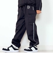 【WEB限定/A★DAY/スラガク/反射テープ/裏メッシュ】夜道も安全!めだちたGIRL&ひかるBOYの★シャカシャカパンツ男の子(100~150cm)