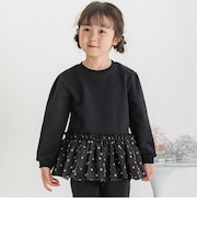 【店舗限定】ドットチュールトレーナー(95~150cm)