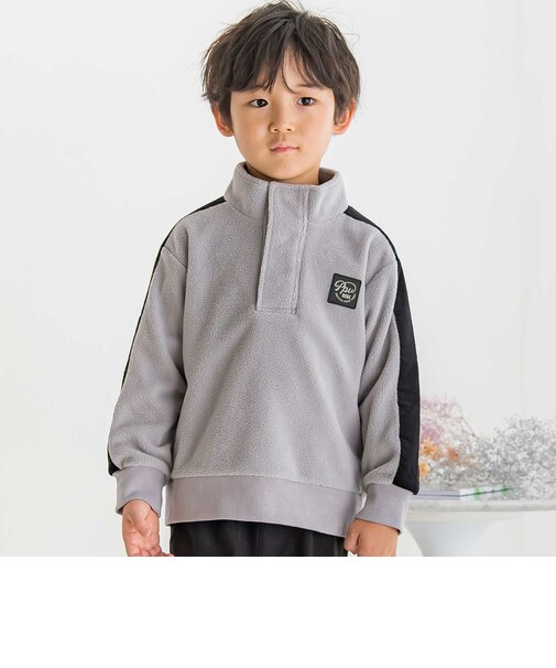 【店舗限定】ボアヘンリーネックプルオーバー(95~160cm)