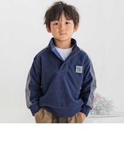 【店舗限定】ボアヘンリーネックプルオーバー(95~160cm)
