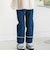 【店舗限定】レースストレッチデニムロングパンツ(95～150cm)