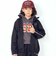 【WEB限定/A★DAY/スラガク/反射テープ/裏メッシュ】夜道も安全！めだちたGIRL＆ひかるBOYの★ウィンドブレーカー男の子(100~150cm)