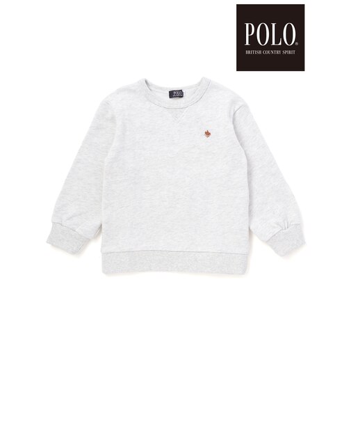 【POLO BCS(ポロ・ビーシーエス)×SLAP SLIP】ロゴプリントトレーナー(80~130cm)