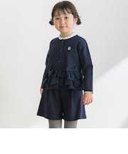 【店舗限定】リボンポイントポンチセットアップ(95~150cm)