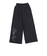 ラインストーン ワイドスウェットパンツ(130~160cm)
