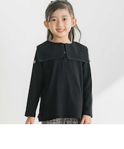 【店舗限定】前後着用可能 セーラーカラーフリーストップス(95~150cm)