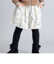 【お揃い】メモワールフラワープリントキュロットパンツ(90~150cm)