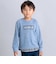 【お揃い】カットニットチェックレイヤードプルオーバー(80~150cm)