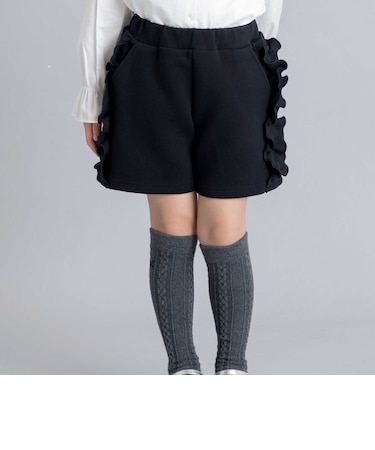 ボンディングサイドフリルショートパンツ(90~160cm)