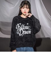 BIGロゴジャガードふわもちニット(130~160cm)