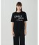 レタードシルケットTシャツ