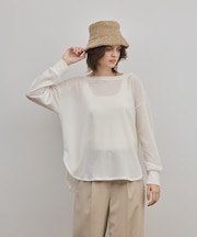 シアーワッフルカットトップ