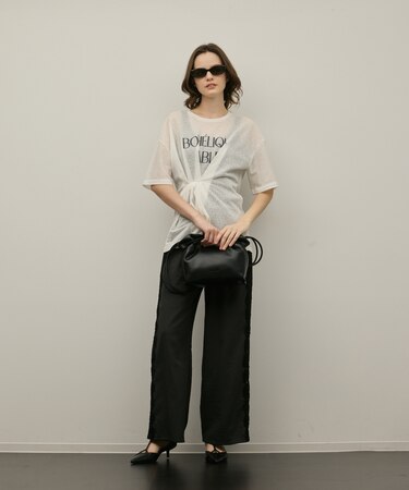 タックロゴTシャツ
