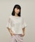 シフォンスリーブカットトップ