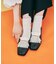 【PRECIEUX JOUET/プレシュウジュエ】キルトビットエナメルローファー