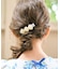 ハートモチーフヘアクリップセット
