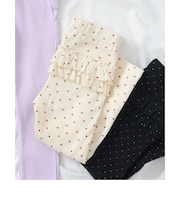 バックフリルレギンス/7days Style pants 10分丈