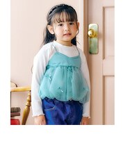 バルーンチュールキャミドッキングTシャツ