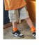 ワイドカットカーゴパンツ  6分丈
