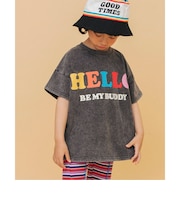 I'm Jelly ピグメント加工ロゴTシャツ