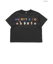 【リンク】【ディズニー】ミッキー&フレンズ/バラエティTシャツ
