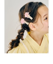 お花ヘアクリップセット