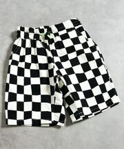 ウエストコードハーフパンツ 5分丈
