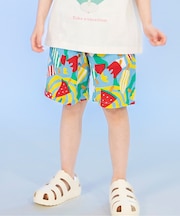 【サマーエール】4柄ハーフパンツ 5分丈