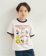 5柄アソート転写モチーフTシャツ 接触冷感