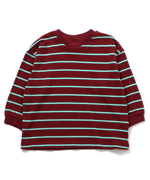 WEB限定 ゆったりシルエット無地・ボーダーTシャツ