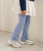 バラエティフレアパンツ/Look at Me!Pants 10分丈
