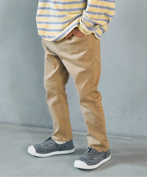 すぽ軽テーパードパンツ 10分丈 ストレッチ