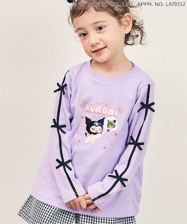 NETFLIX MYMELODY&KUROMI 転写Tシャツ